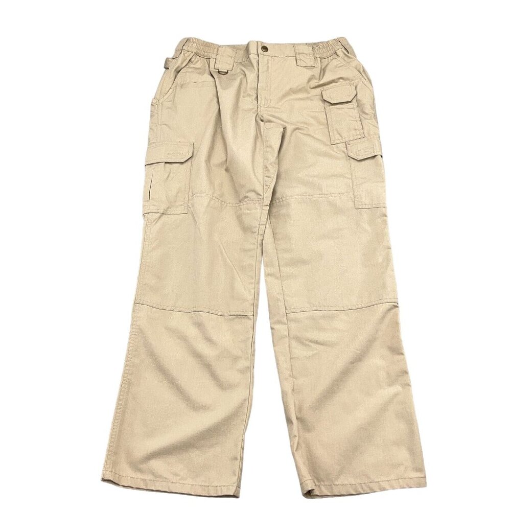 5.11+ Tactical Pants Women 16Regular Tan Ripstop Straight Leg Outdoor Work